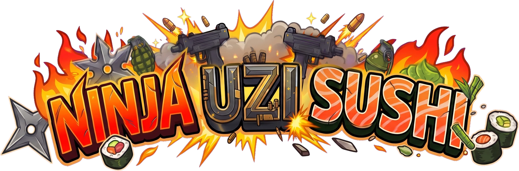 Ninja Uzi Sushi